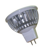 3x1W(3W) LED MR16 Bulb